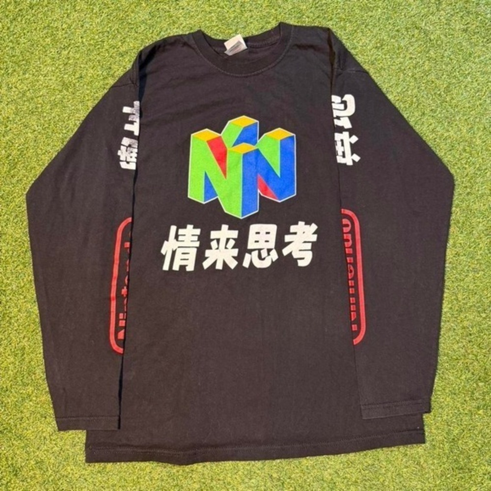 Nintendo 64 long sleeve tee